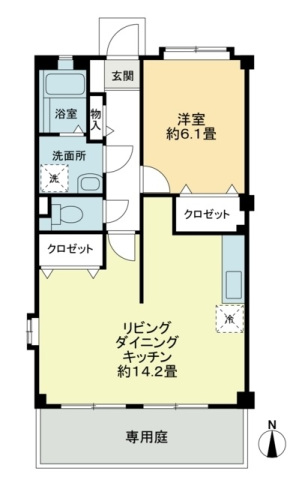 【タカラハイツの間取り】