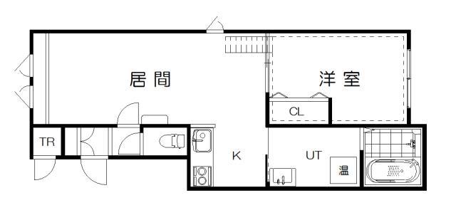 カーサ・クオーレ滝川84-4の間取り