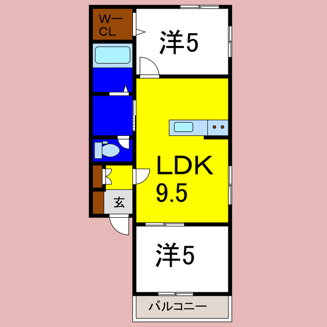 ＬｉｖｅＳｔｙｌｅVＤの間取り