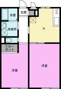 アムール ユイットIIの間取り