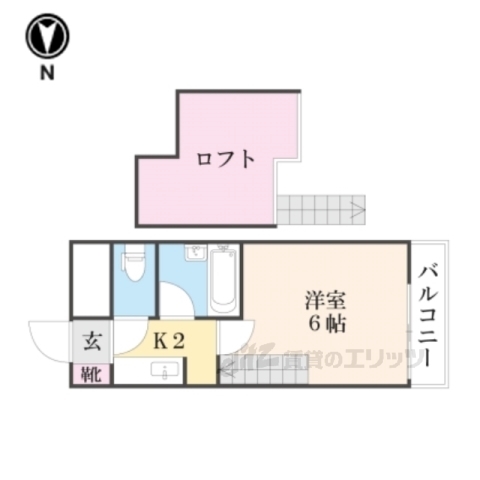 ロイヤルハイツ橿原２の間取り