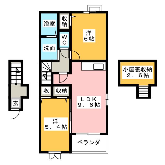 グラン・アムールの間取り