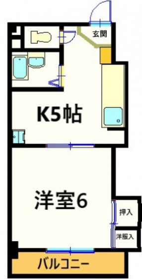 ハイムサンシルクの間取り