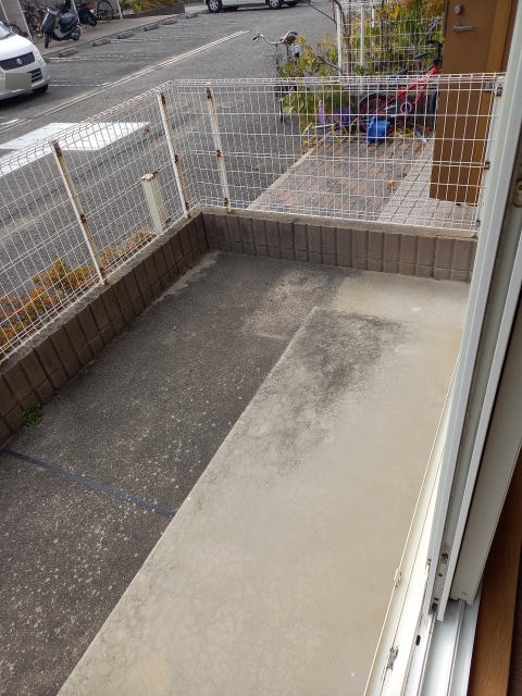 バルコニー　専用庭