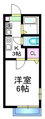 レトア赤塚IIの間取り