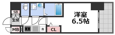 S-FORT大正リヴィエールの間取り