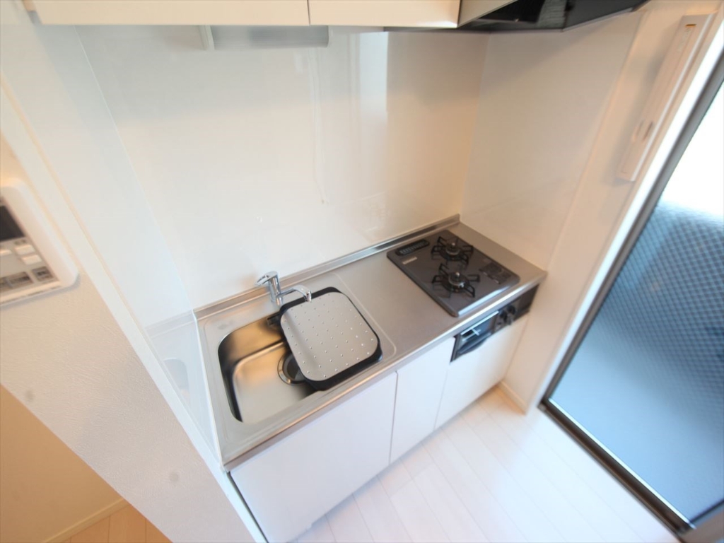 キッチン　システムキッチン（ガス2口コンログリル付）