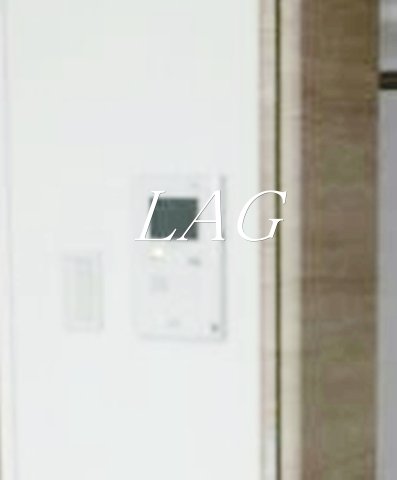 セキュリティ　モニター付きインターフォンです。