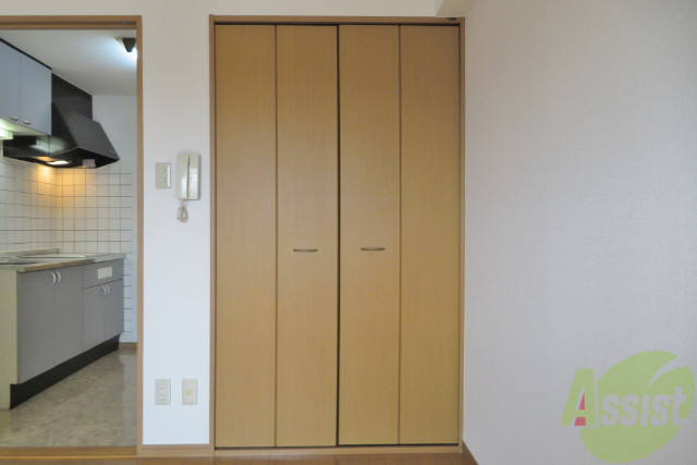 収納　収納スペースはコチラ。沢山入りそうですね