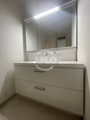 洗面設備　アリビオ上本町　独立洗面台