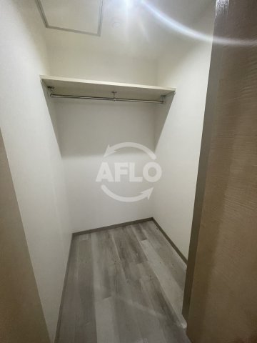 収納　アリビオ上本町　ウォークインクローゼット