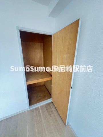 収納　十分な収納スペースがあります