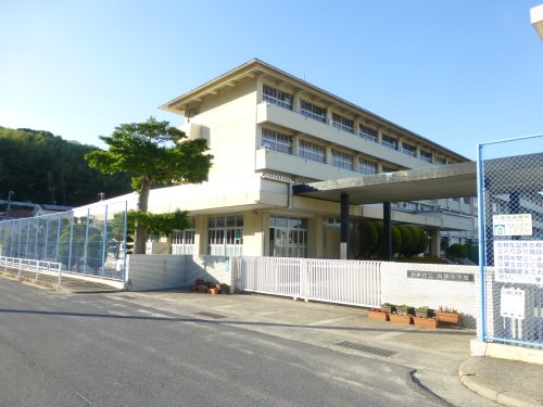 中学校　洲本市立青雲中学校（中学校）まで275m