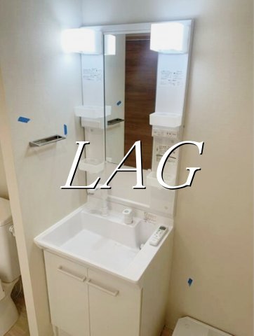 洗面設備　洗面台です。