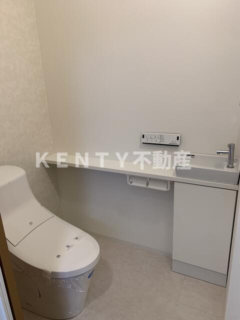 トイレ　ゆったりとした空間のトイレです