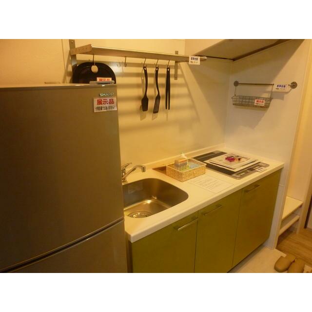 キッチン　グリーンの部屋のキッチン