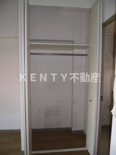 収納　十分な収納スペースがあります