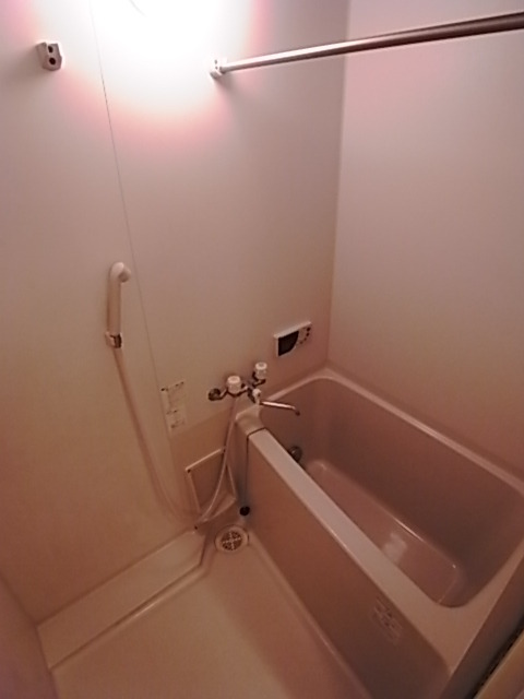 バス・シャワールーム　２人でも十分入浴できる広々なお風呂です