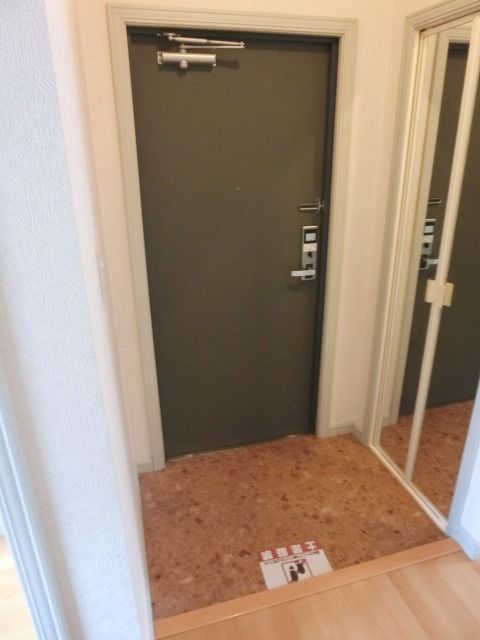 玄関　風通しの良い玄関です