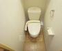 トイレ　ウォシュレット付きのトイレです。