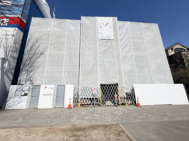 建物外観　～頑張って建築中～