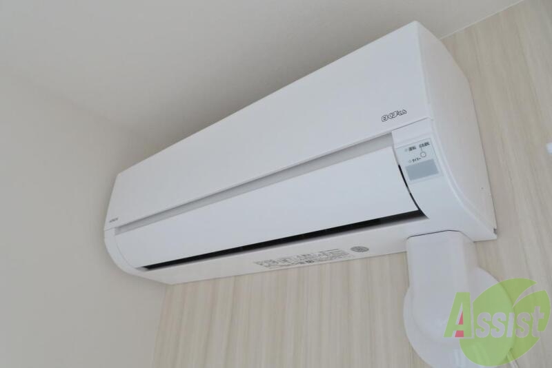 その他設備　エアコンが付いて引越し日から安心です。