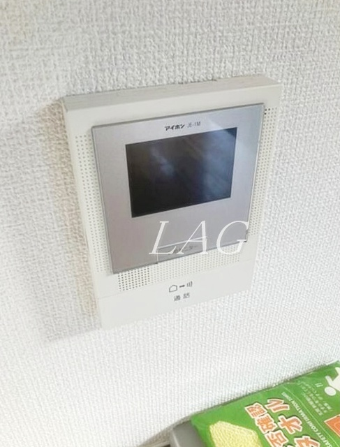 セキュリティ　モニターつきインターホンです。
