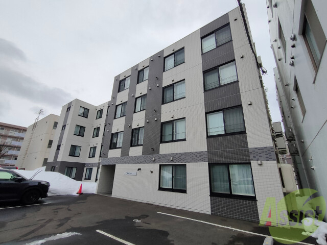 建物外観　札幌市東区北十三条東「クレストＮ１３」