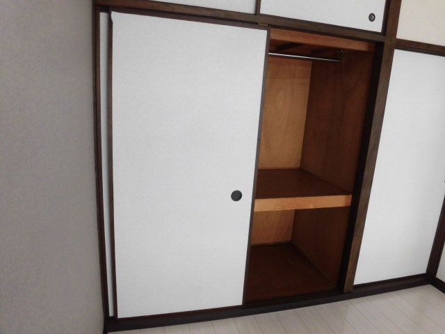 収納　大きな収納面です