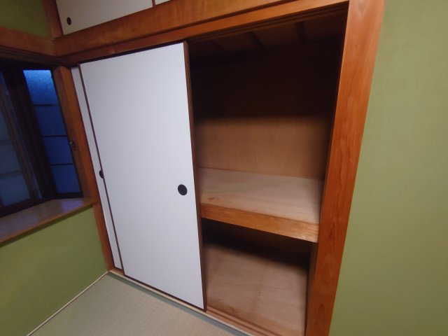 収納　収納のためのスペースです