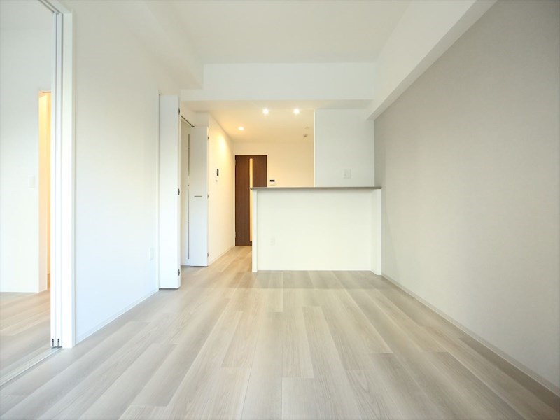 居室・リビング　ＬＤＫ12.3帖　カウンターキッチン　エアコン完備