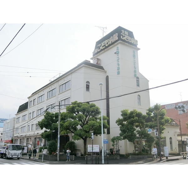 病院　医療法人大日会太陽こども病院（病院）まで204m
