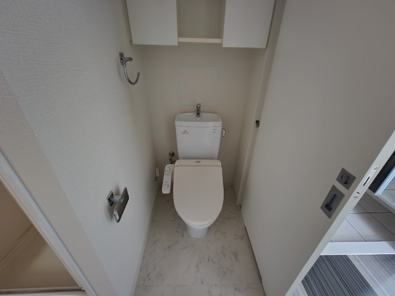 トイレ　快適に使用できる、清潔感にこだわったトイレです。
