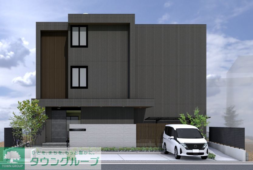 建物外観　駐車場