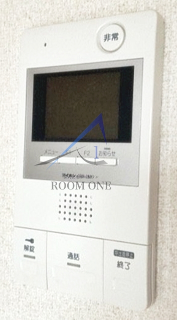 セキュリティ　モニター付きインターホンです。