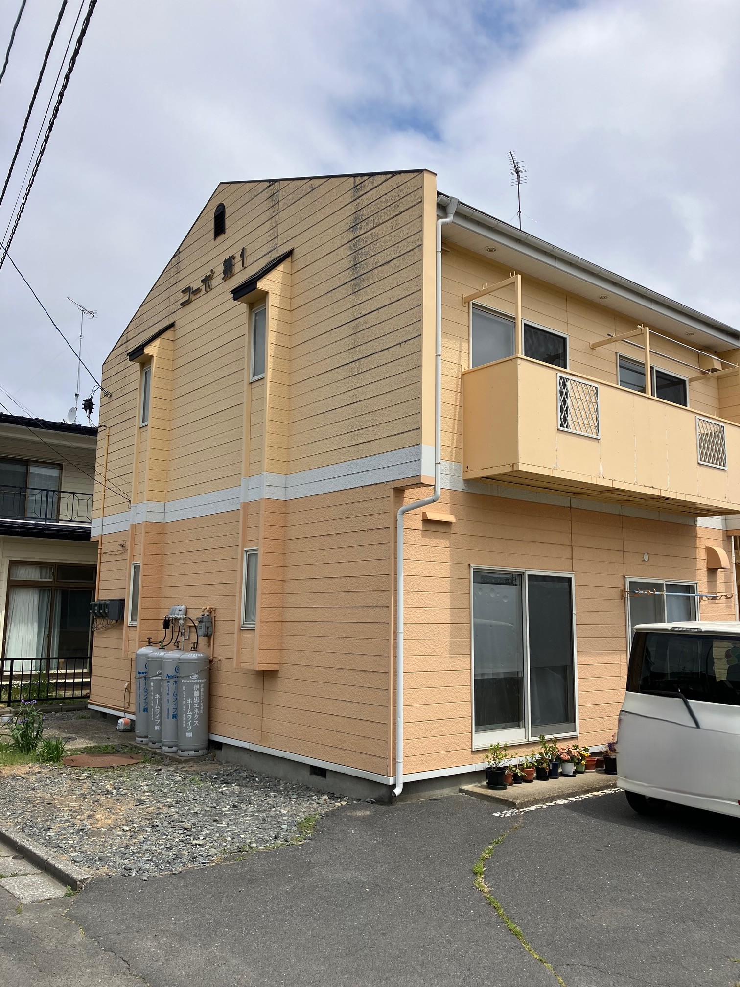コーポ第一長市の外観写真