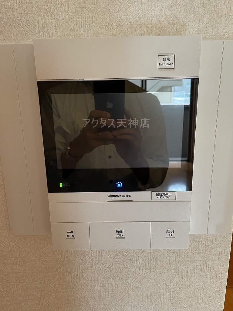 セキュリティ　TVモニターホーン新しく変わりました♪