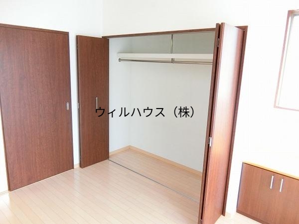 収納　クローゼット！