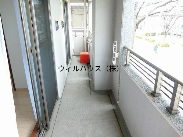 バルコニー　日当たり良好！