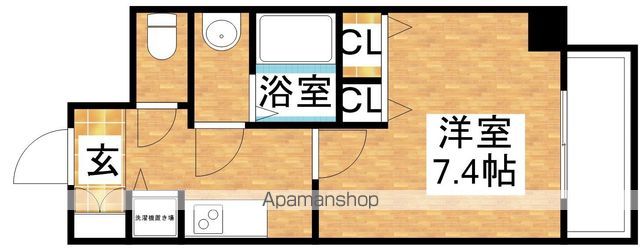 アドバンス新大阪VIビオラの間取り写真