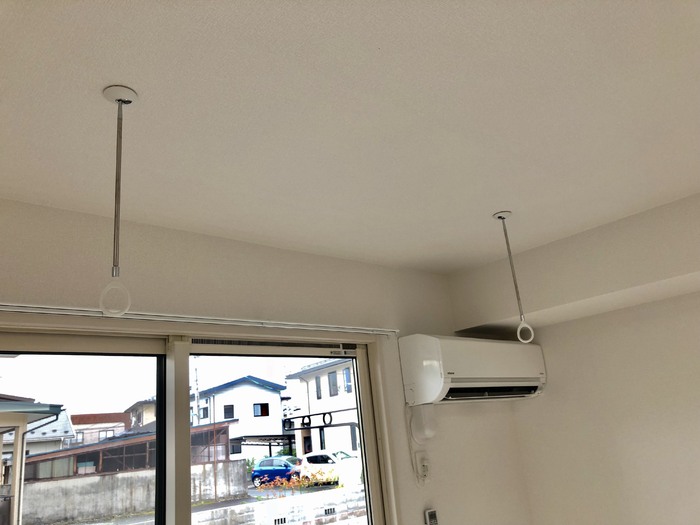 その他設備　室内物干し機