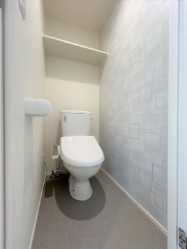 地下鉄七隈線 福大前駅 徒歩8分 2階建 築1年のトイレ写真