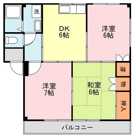 シャンボールの間取り写真