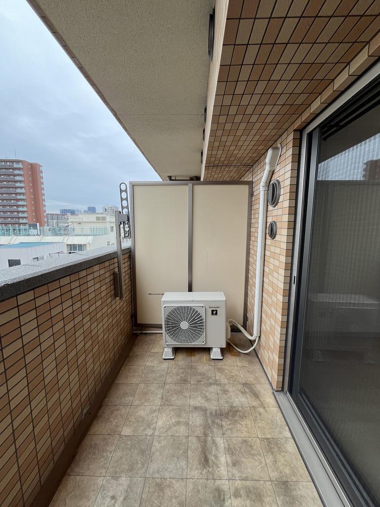 バルコニー　※同建物別部屋のものを使用