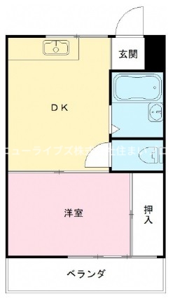 宮前ハイムの間取り写真