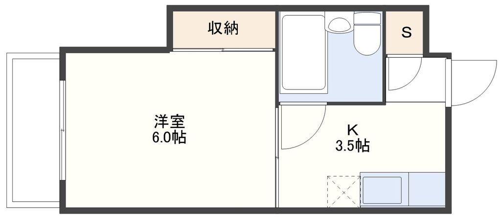 グレイス住吉の間取り