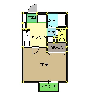 シェスタの間取り