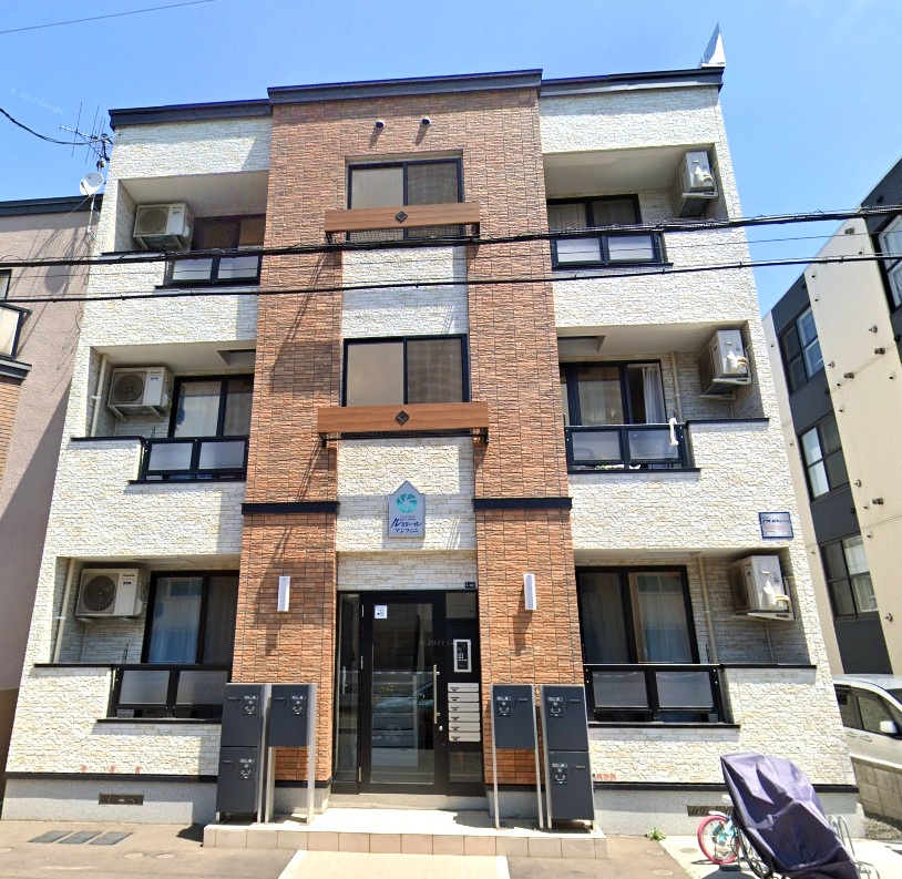 建物外観　函館線「白石」徒歩1分