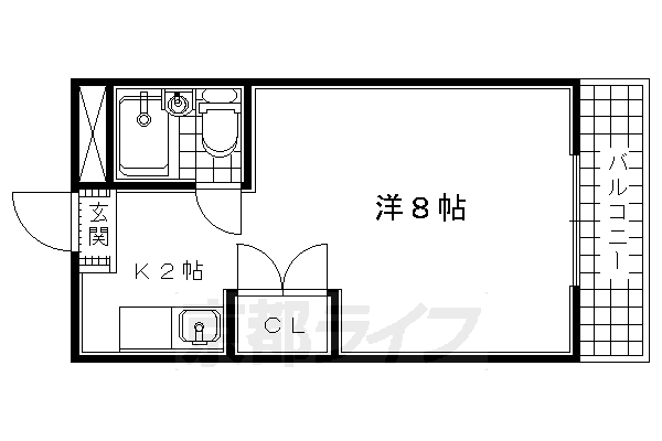 シェルマンションの間取り