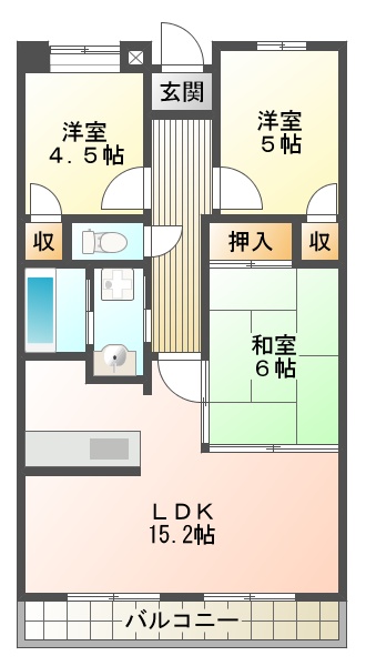 セラフィックビルの間取り